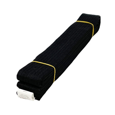 Solid Black Belt 2"