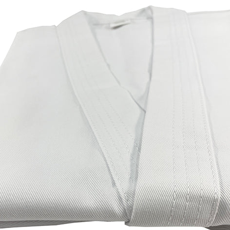 Shield Criss-Cross Basic White Student Uniform - Karate