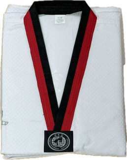 Shield ALL White with Poom V DAN Uniforms