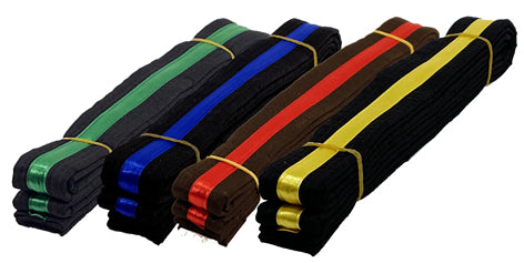 Customize striped Belt 1.5" - Double Wrap