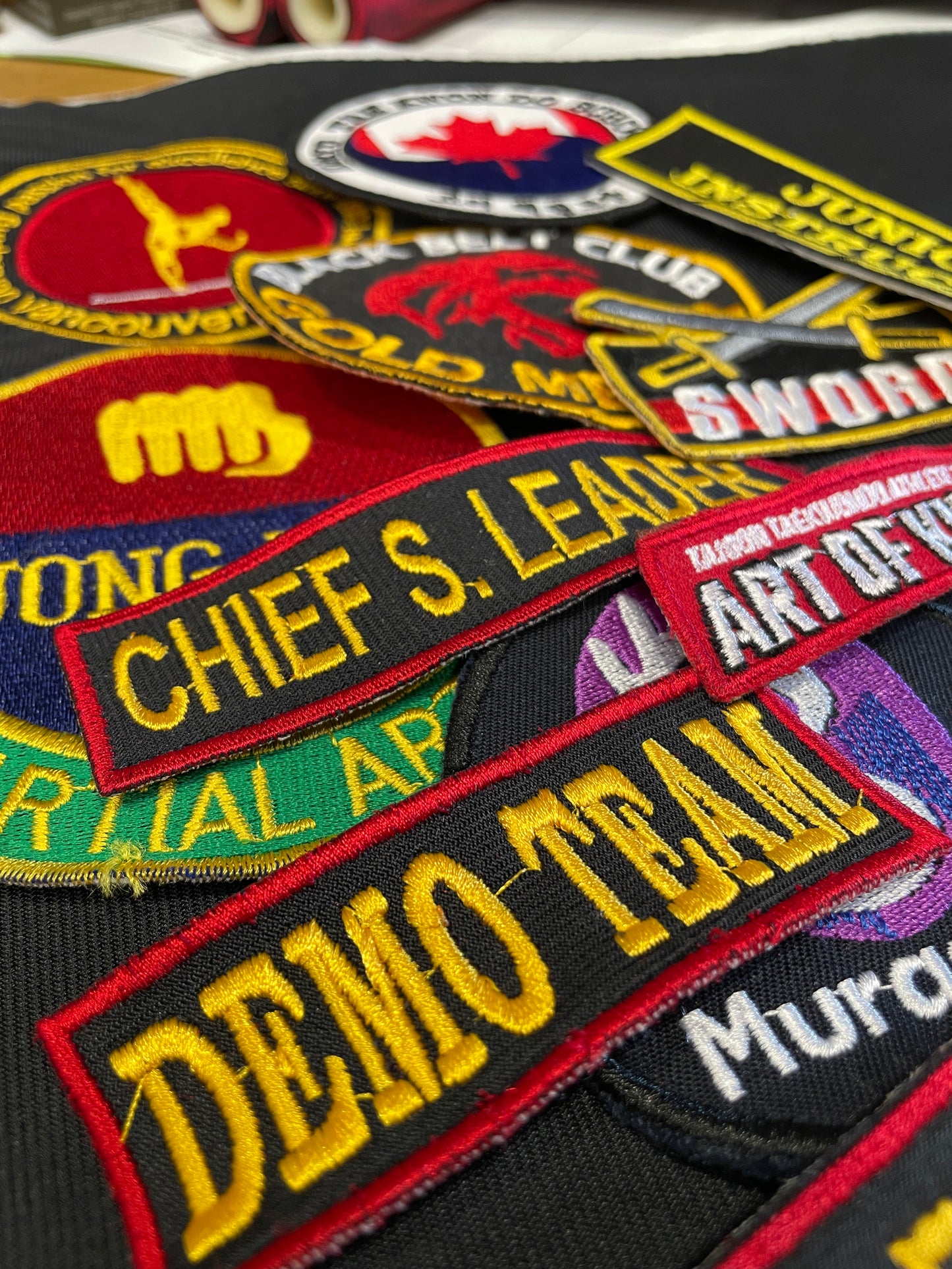CUSTOMIZE EMBROIDERY & SCREEN PRINTING AVAILABLE.